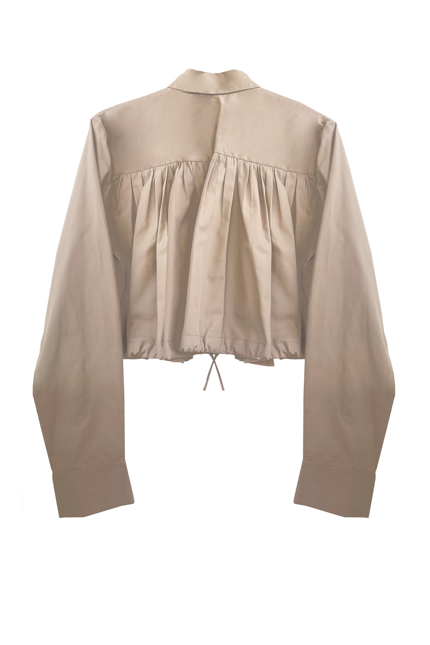 Layer Crop Shirt - Oversized