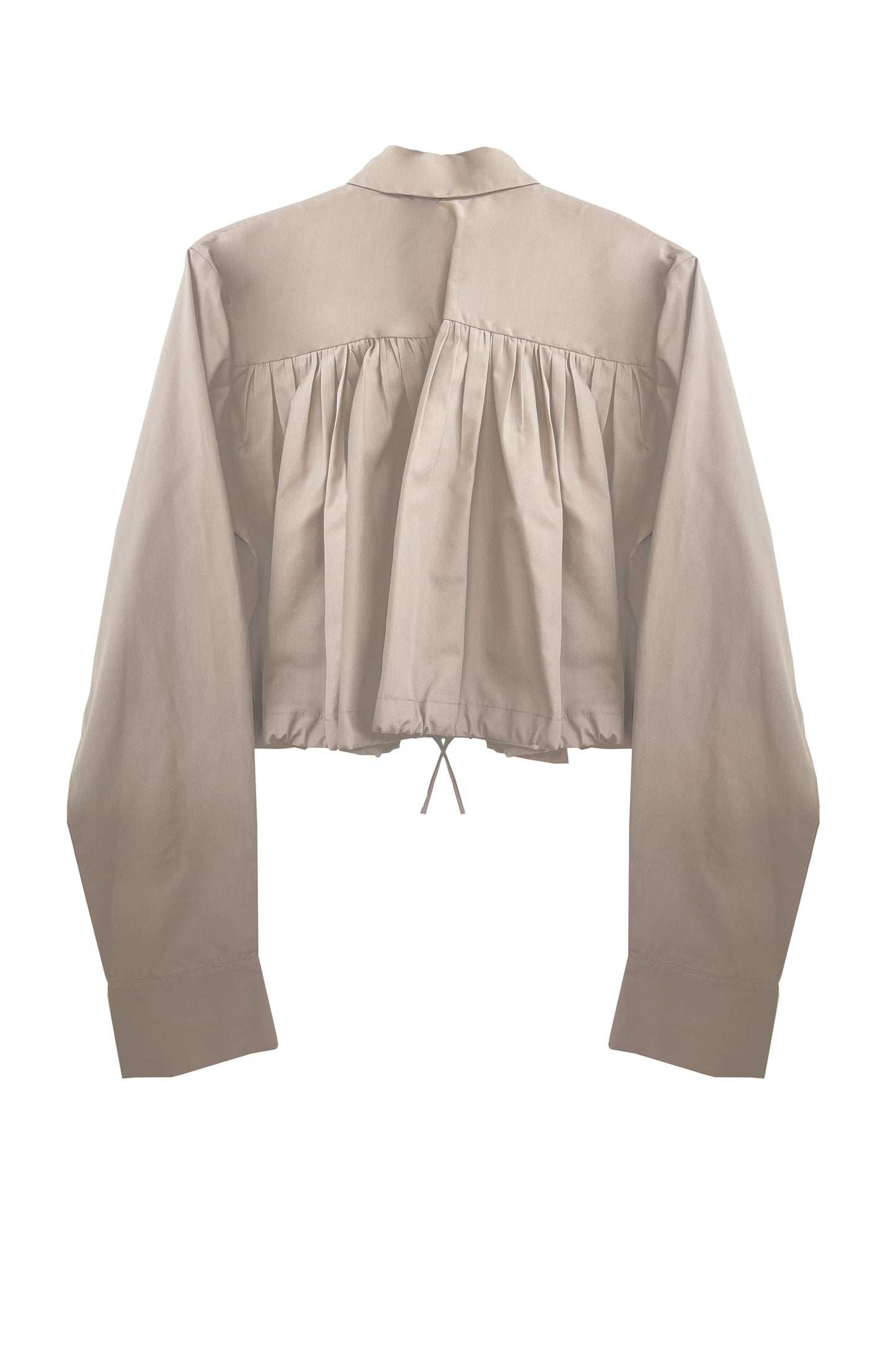 Layer Crop Shirt - Oversized