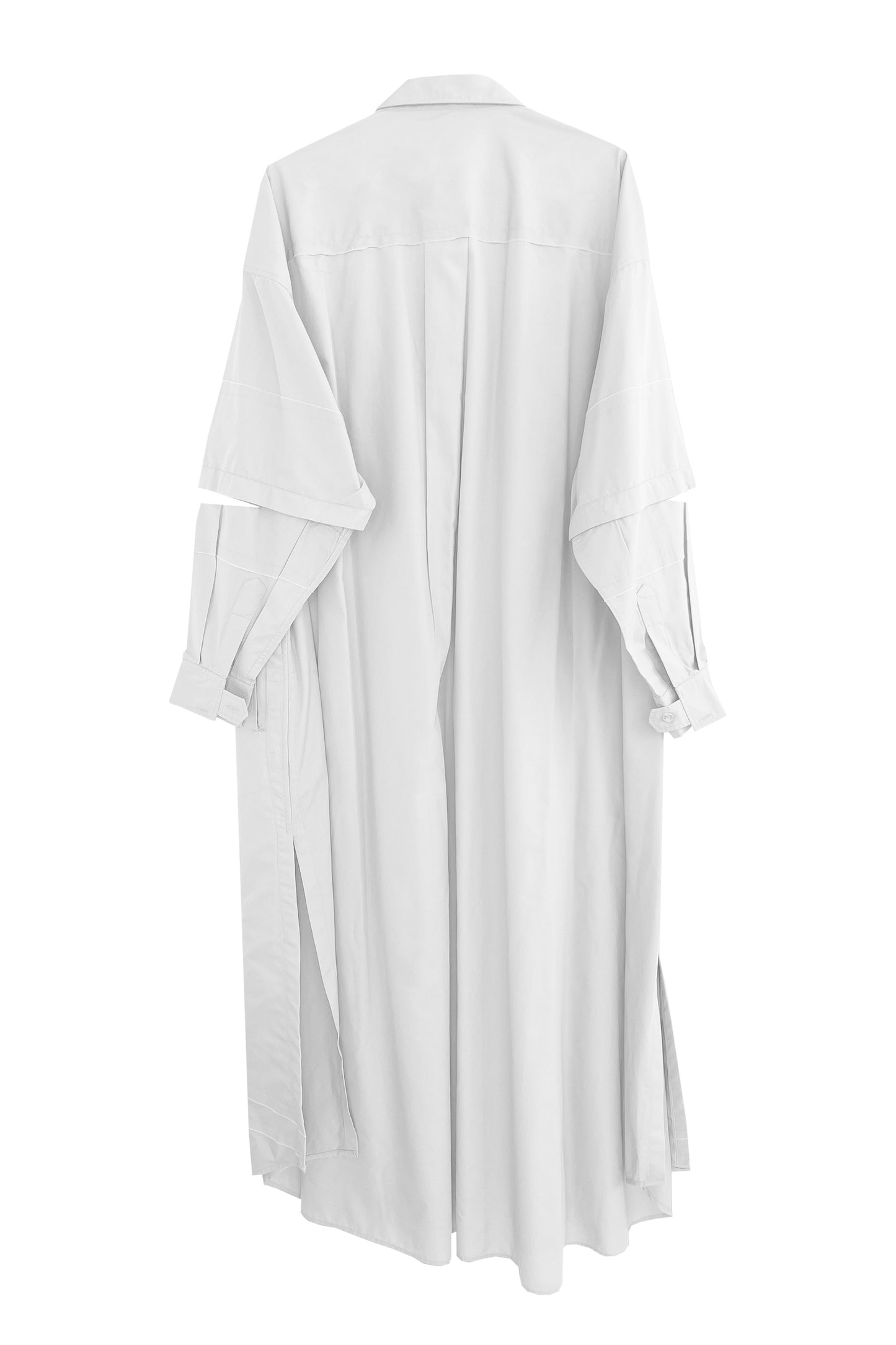 Oversized Caftan Shirt Dress