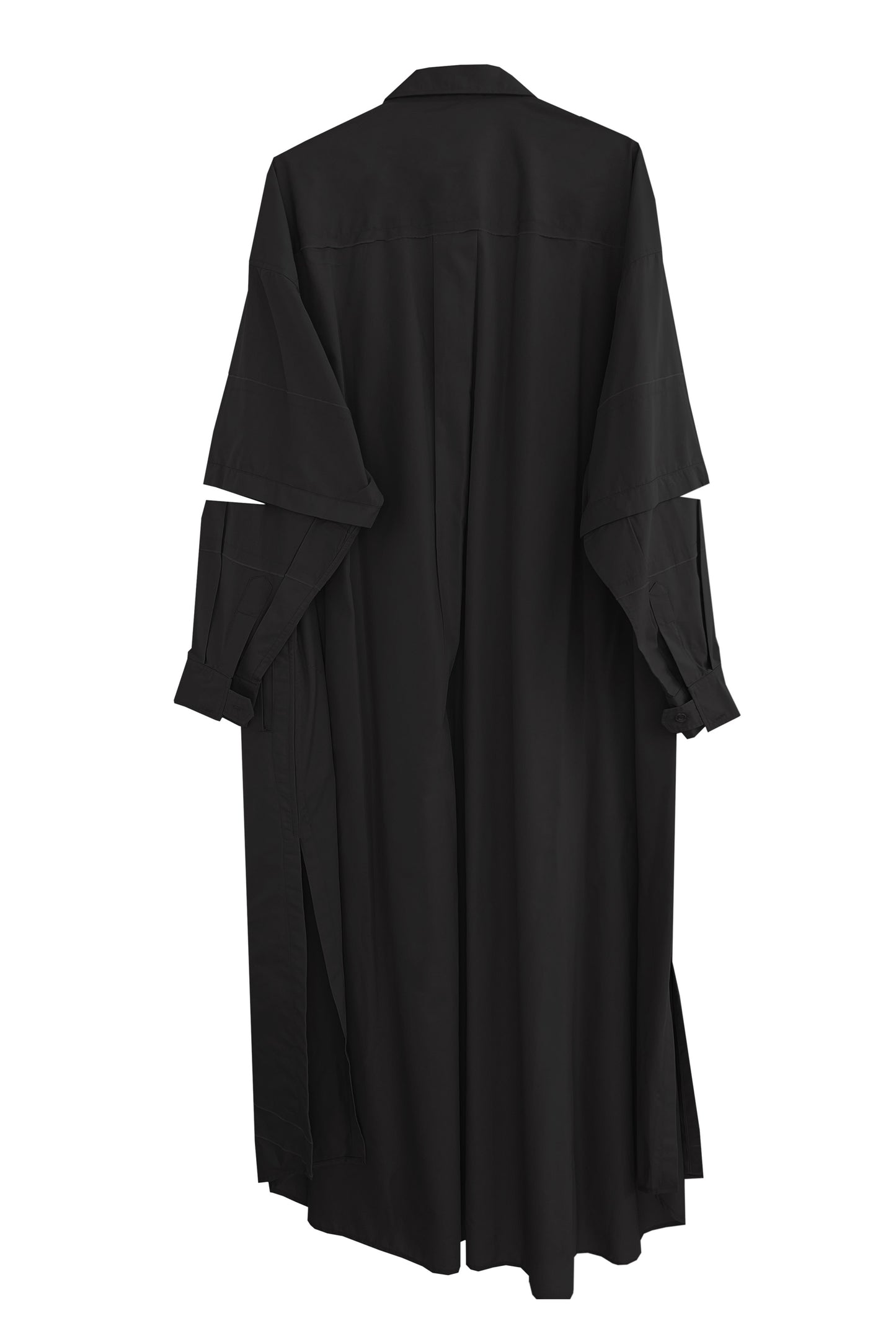 Oversized Caftan Shirt Dress