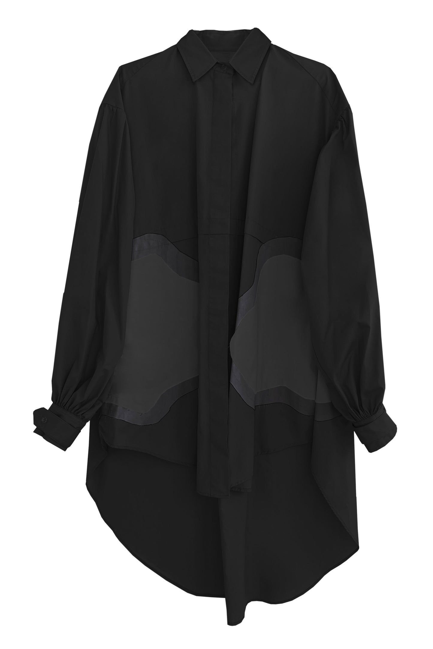 Oversized Two Faced Shirt Dress