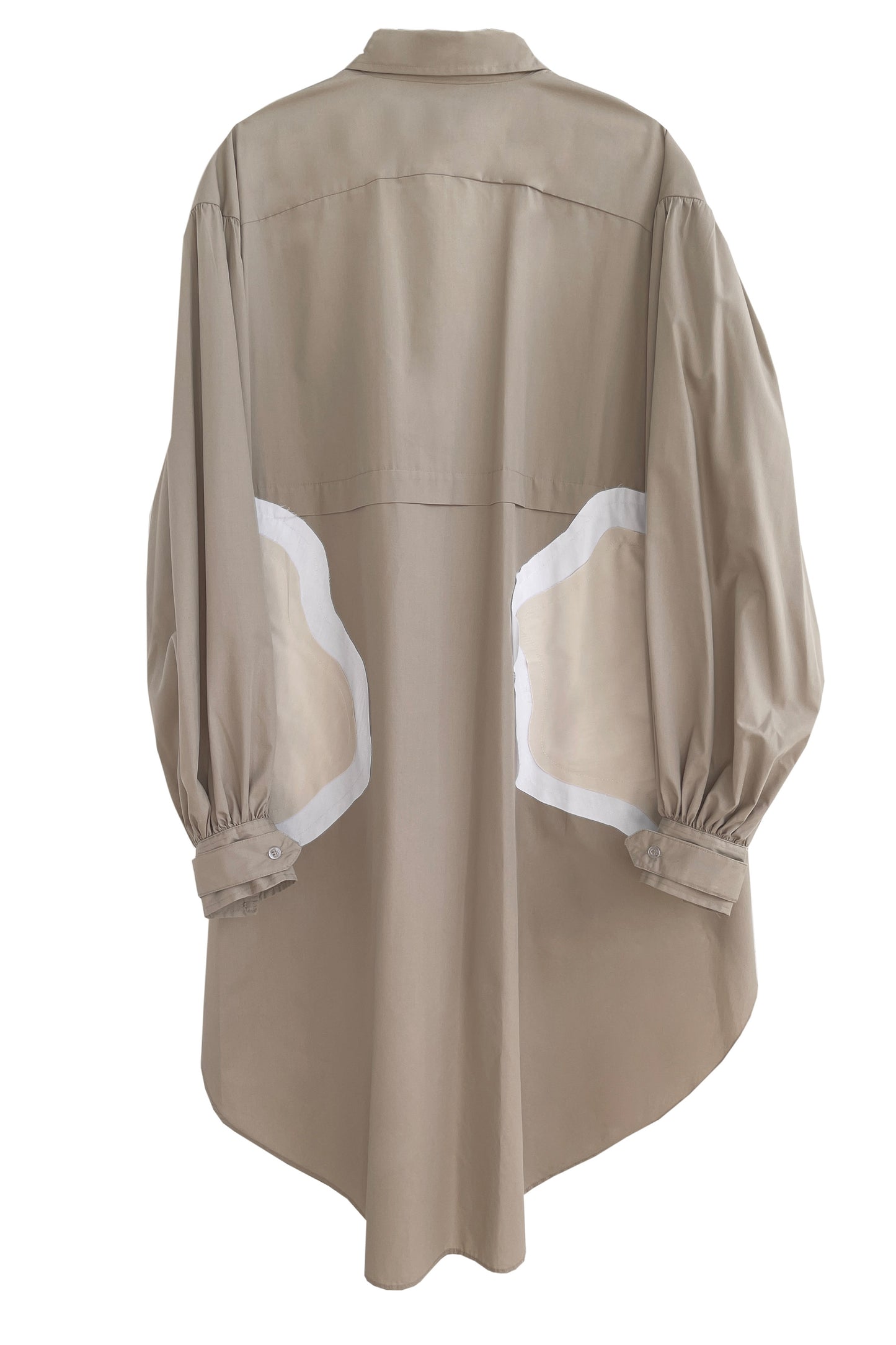 Oversized Two Faced Shirt Dress