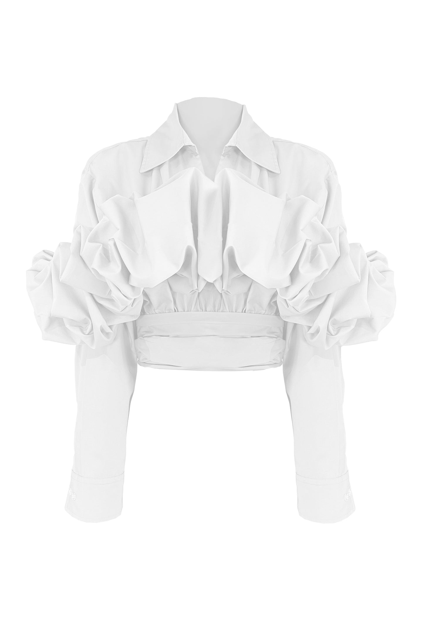 Kumo Crop Shirt - Oversized