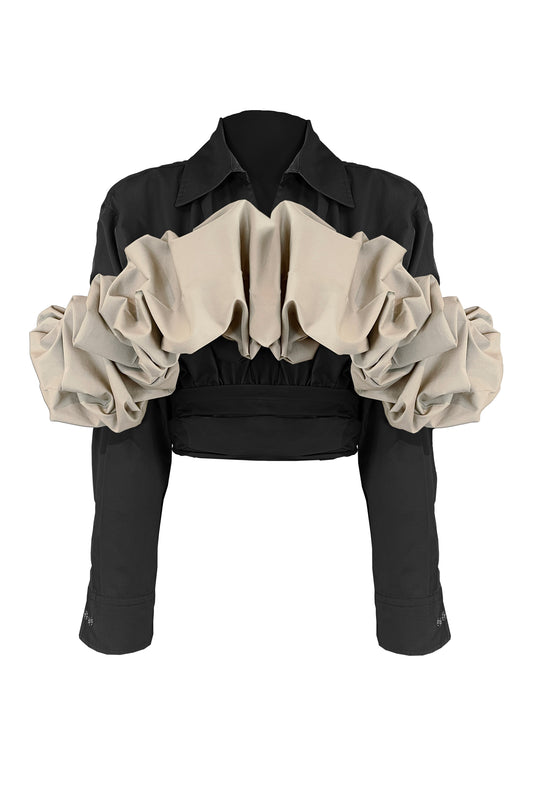 Kumo Crop Shirt - Oversized