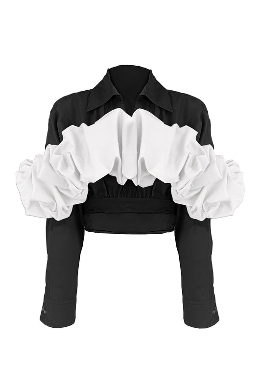 Kumo Crop Shirt - Oversized