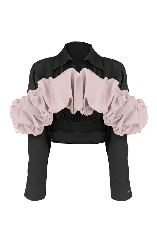 Kumo Crop Shirt - Oversized