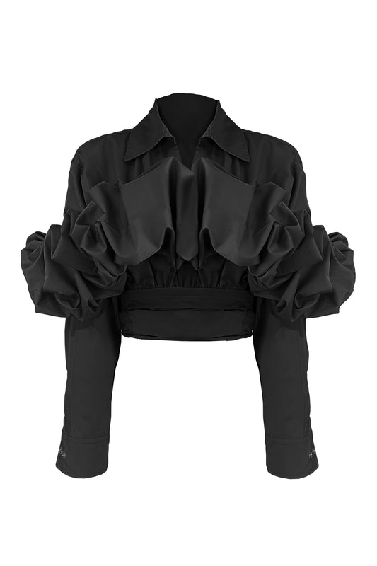 Kumo Crop Shirt - Oversized