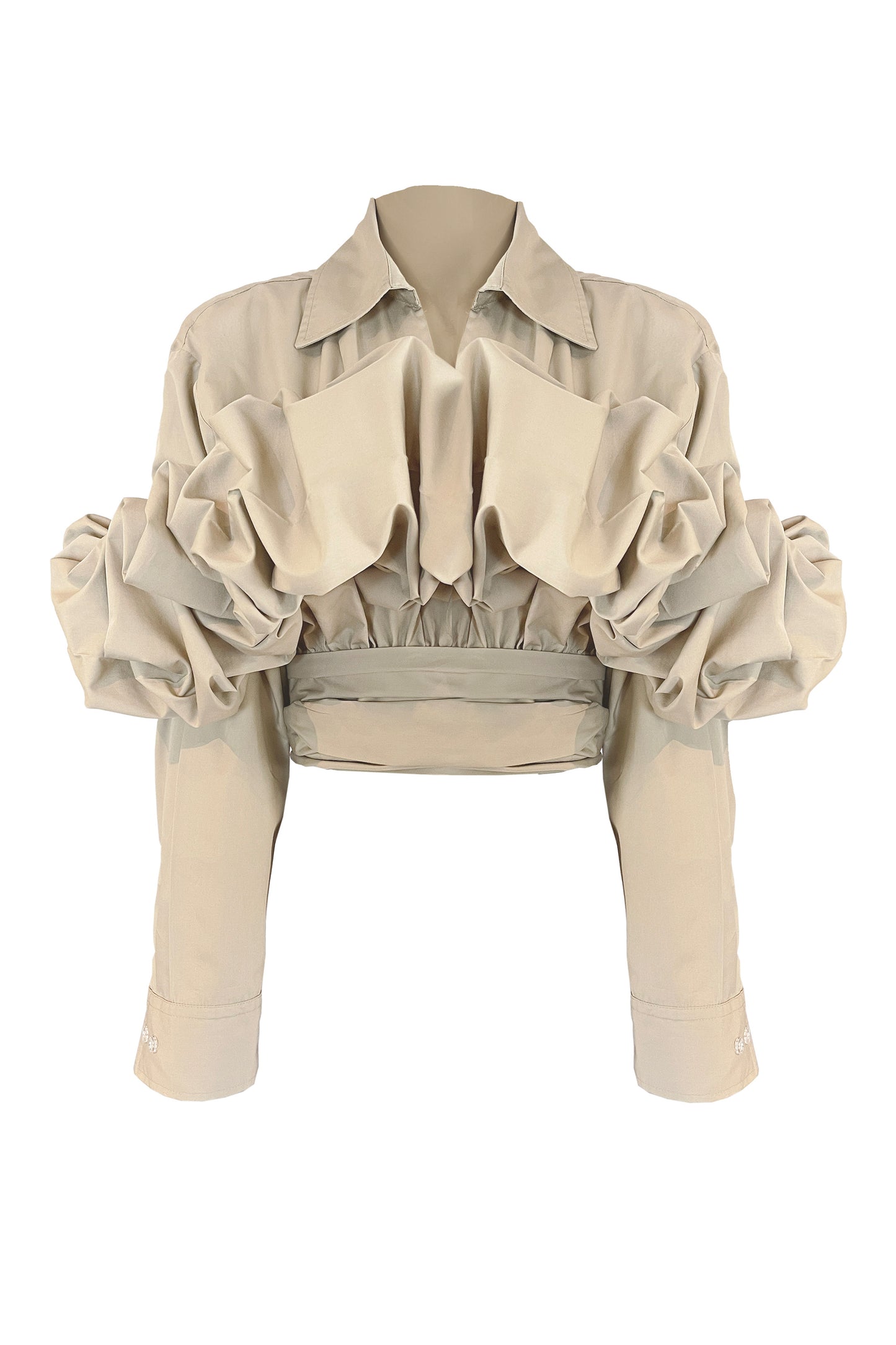 Kumo Crop Shirt - Oversized