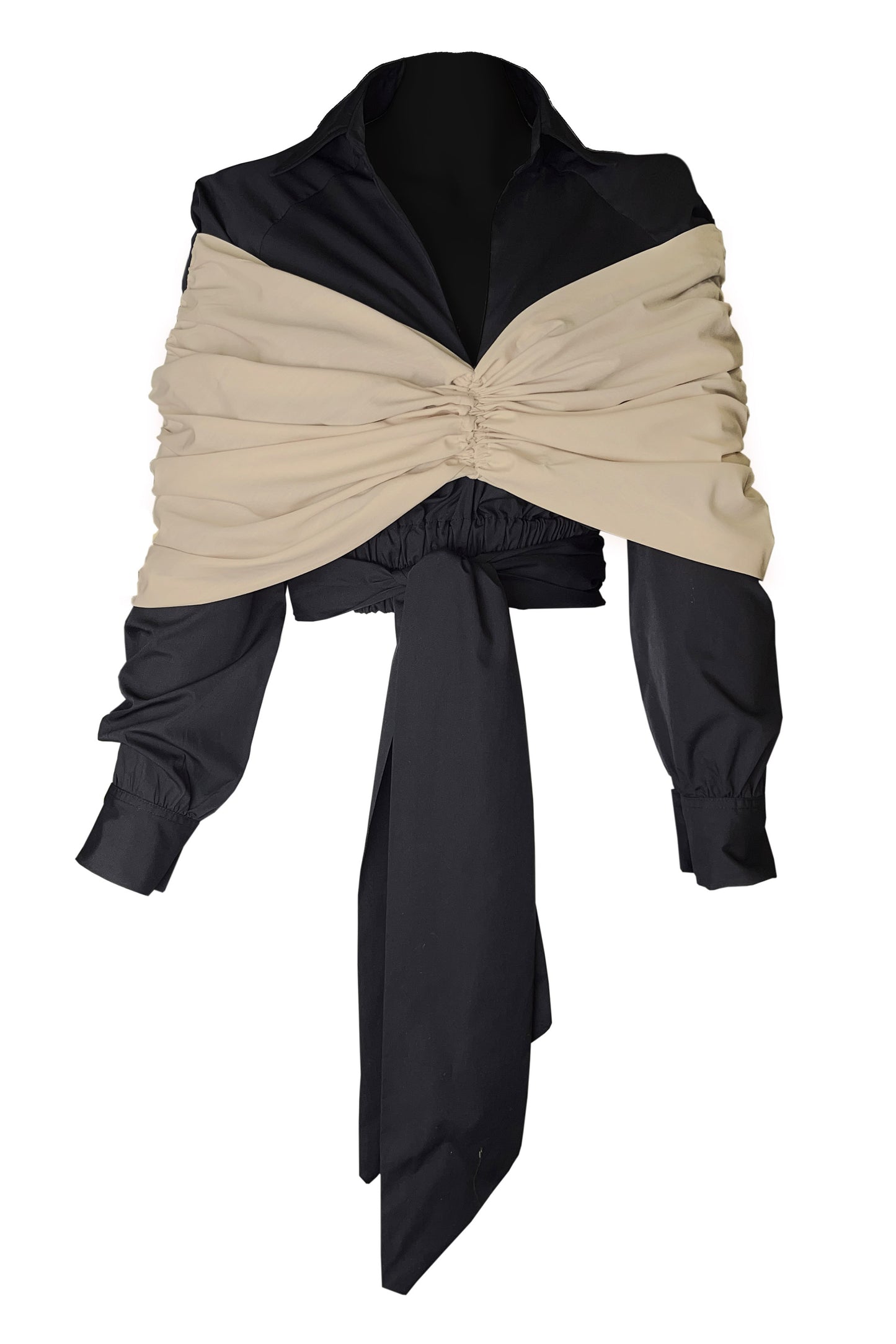 Shiwa Crop Shirt - Oversized