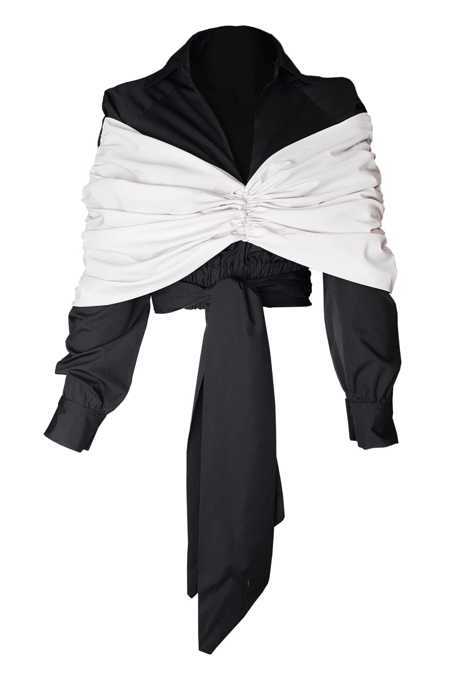 Shiwa Crop Shirt - Oversized