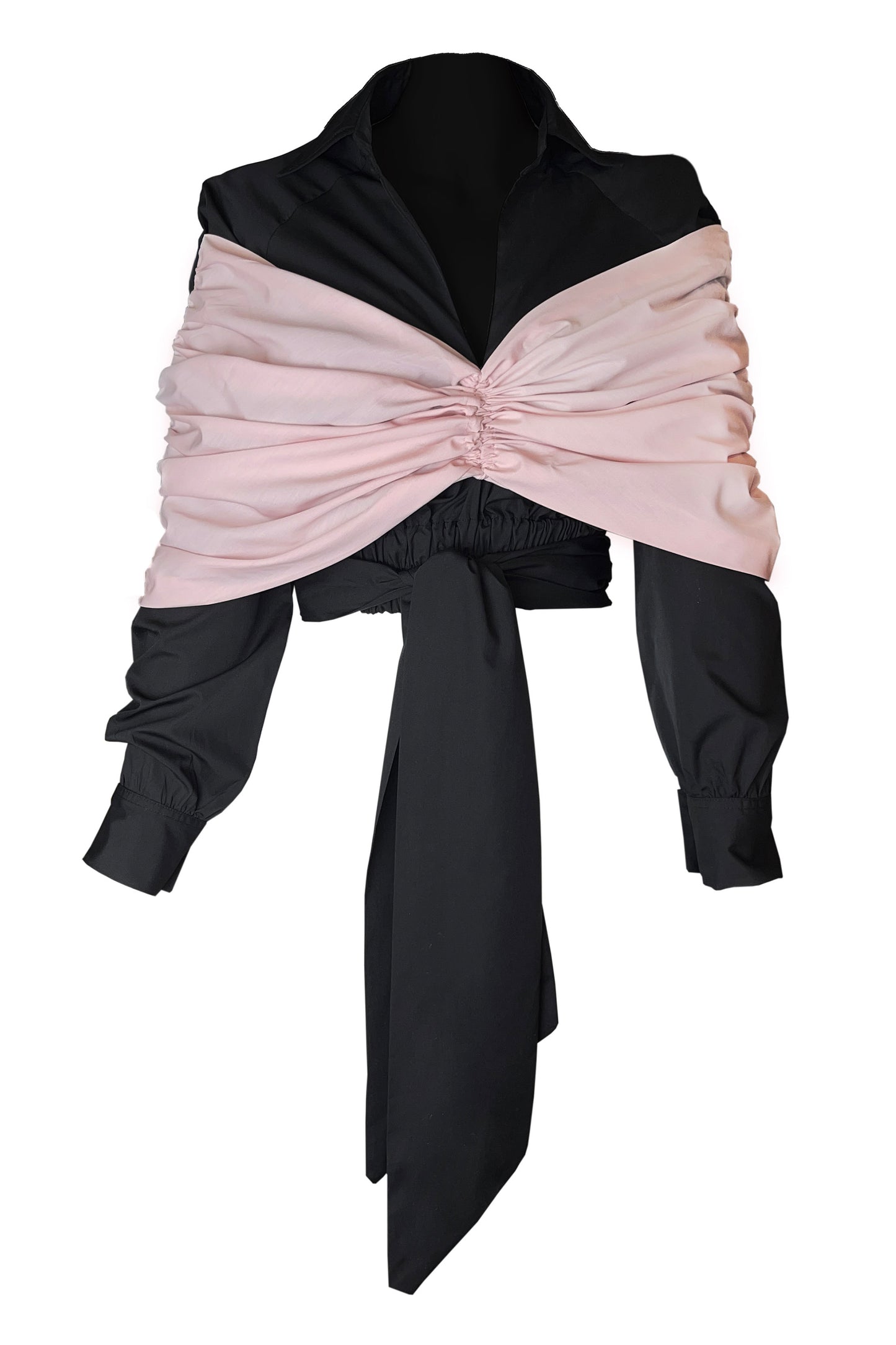 Shiwa Crop Shirt - Oversized