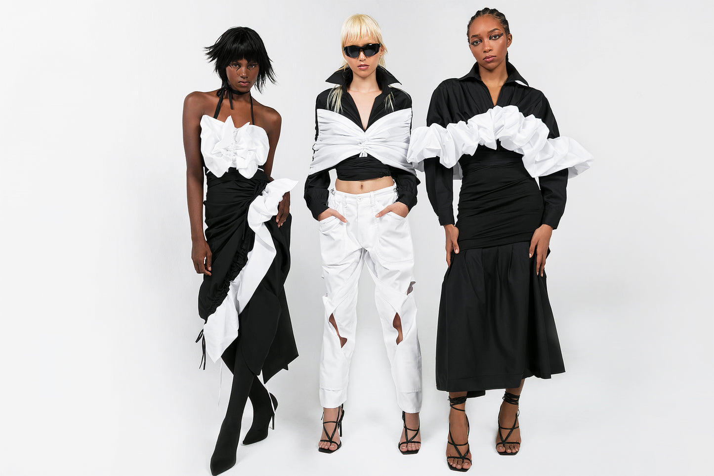 Shiwa Crop Shirt - Oversized