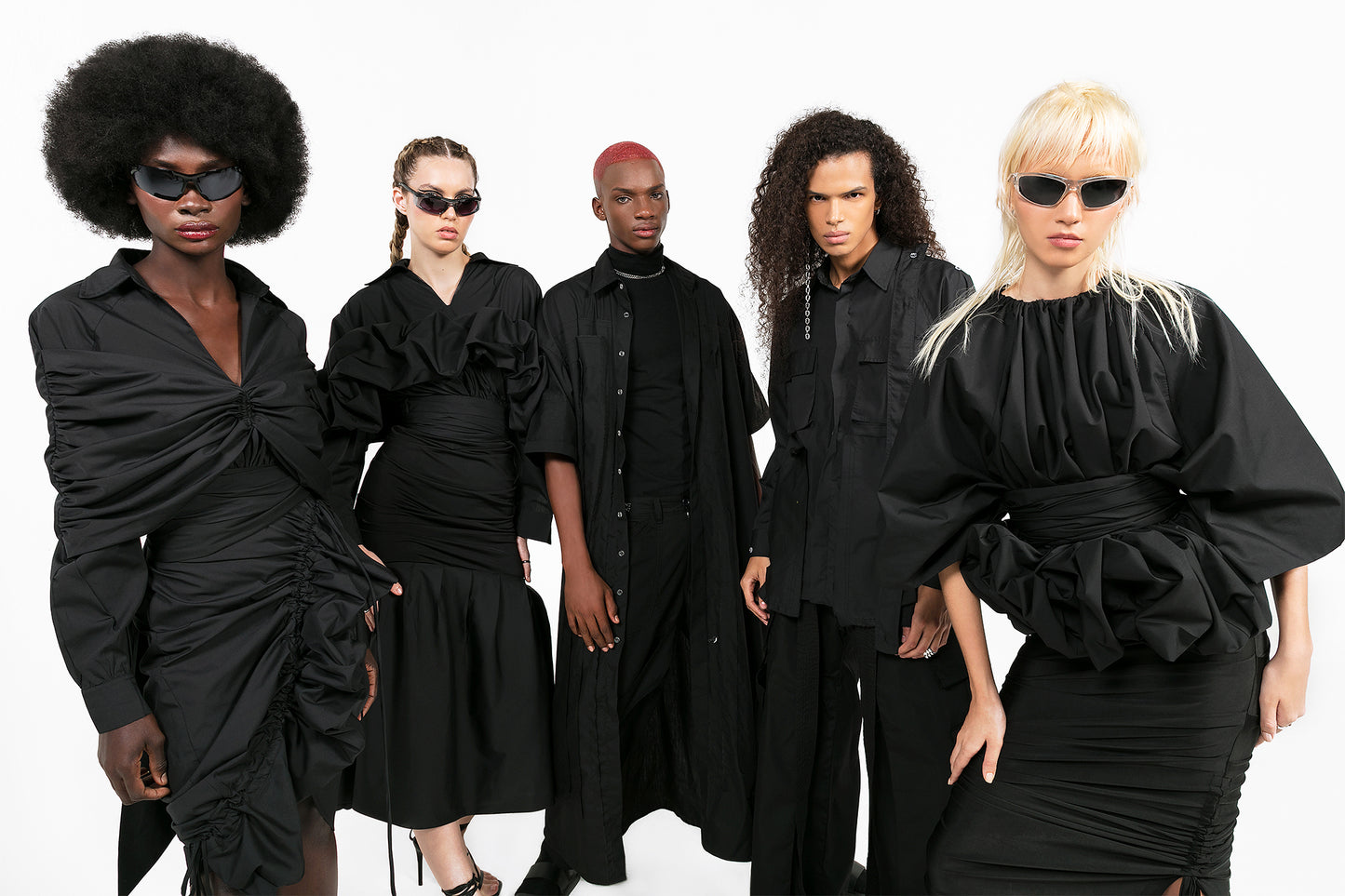 Oversized Caftan Shirt Dress