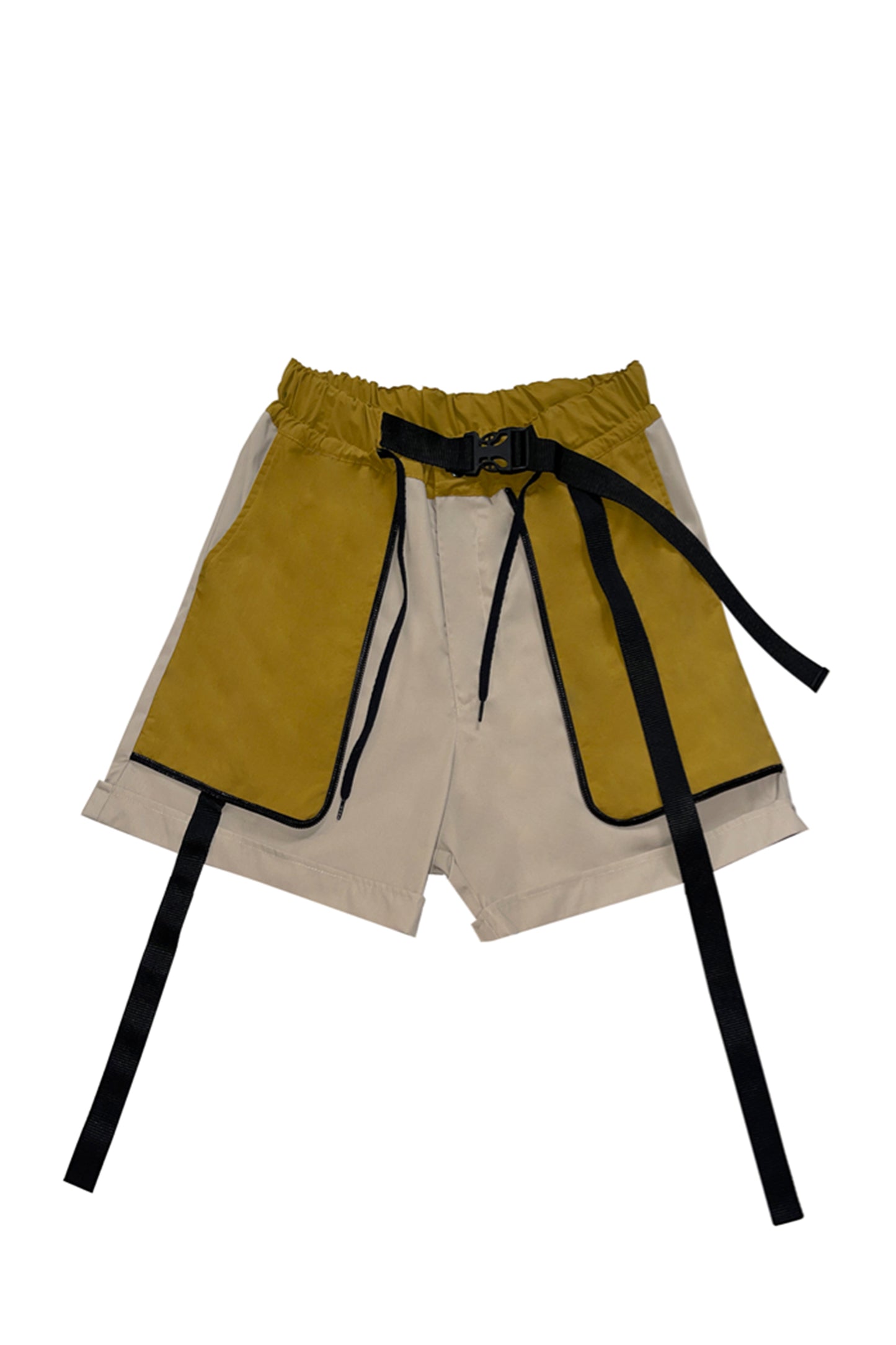 Crispy Gold & Khaki Shorts