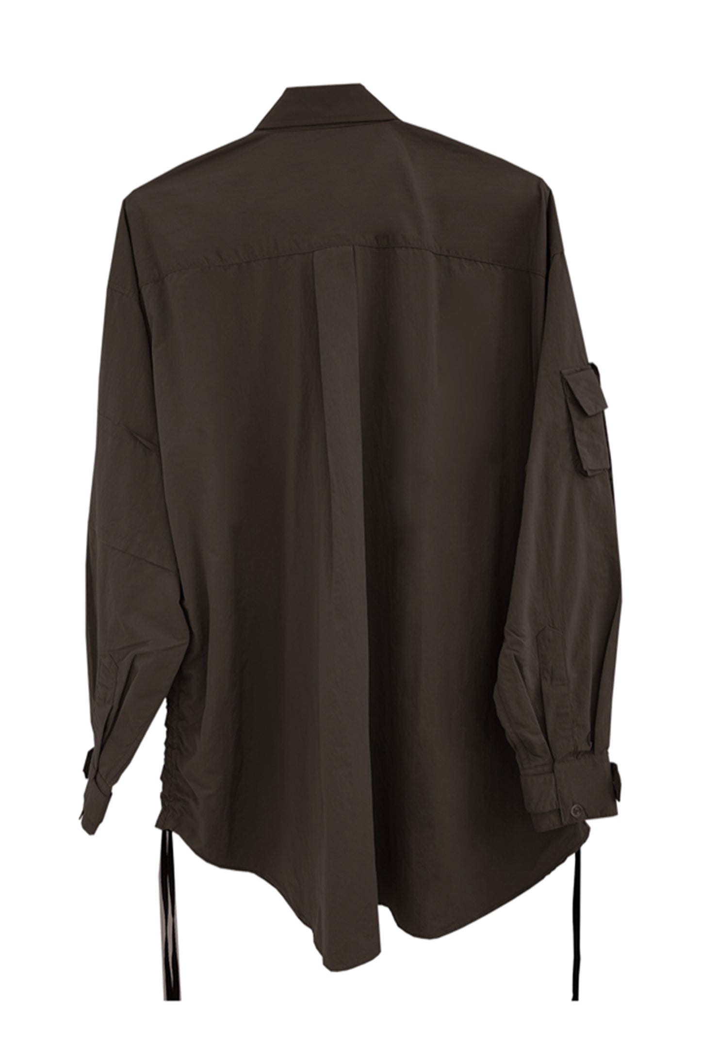 Dark Olive Shirt - Oversized