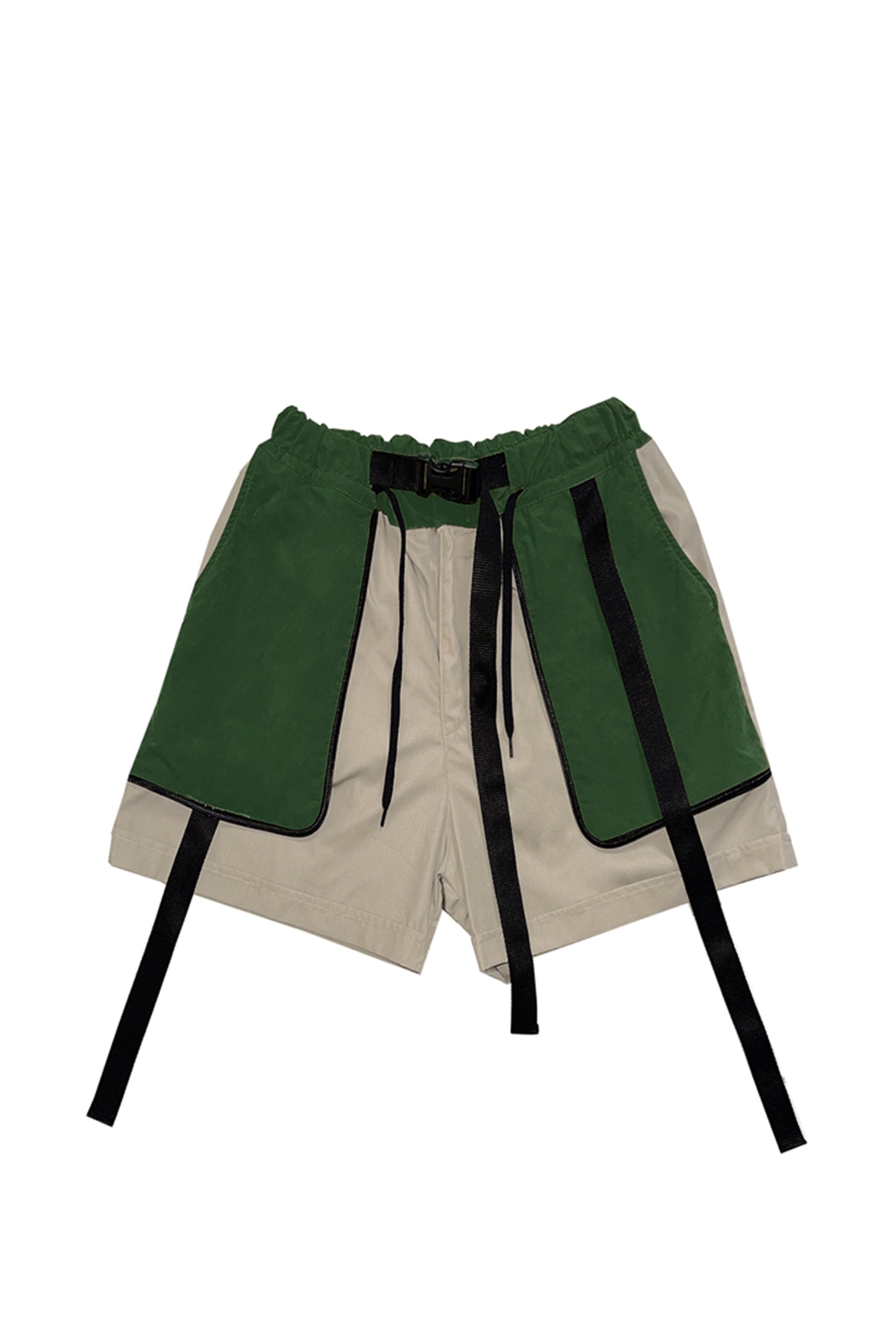Hunter Green & Khaki Shorts