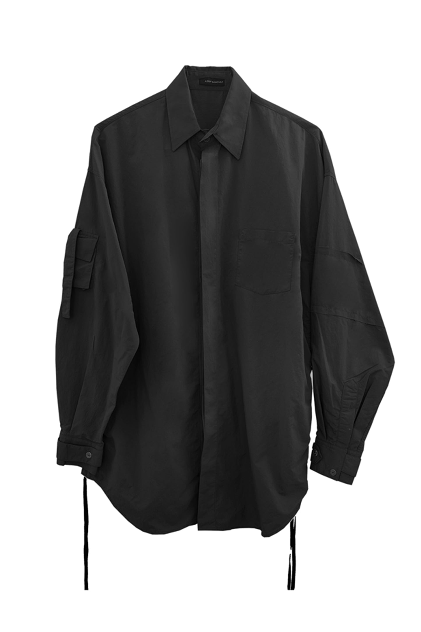 Black Fox Shirt - Oversized