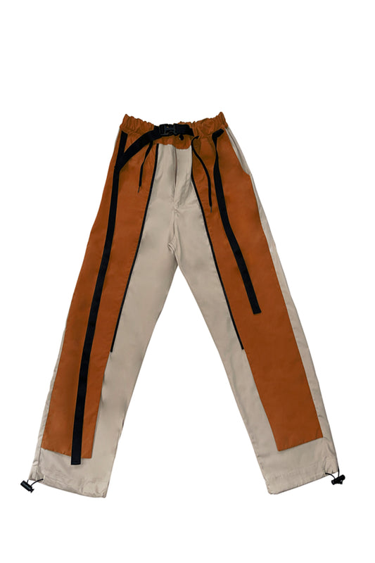 Gingery & Khaki Cargo Pants