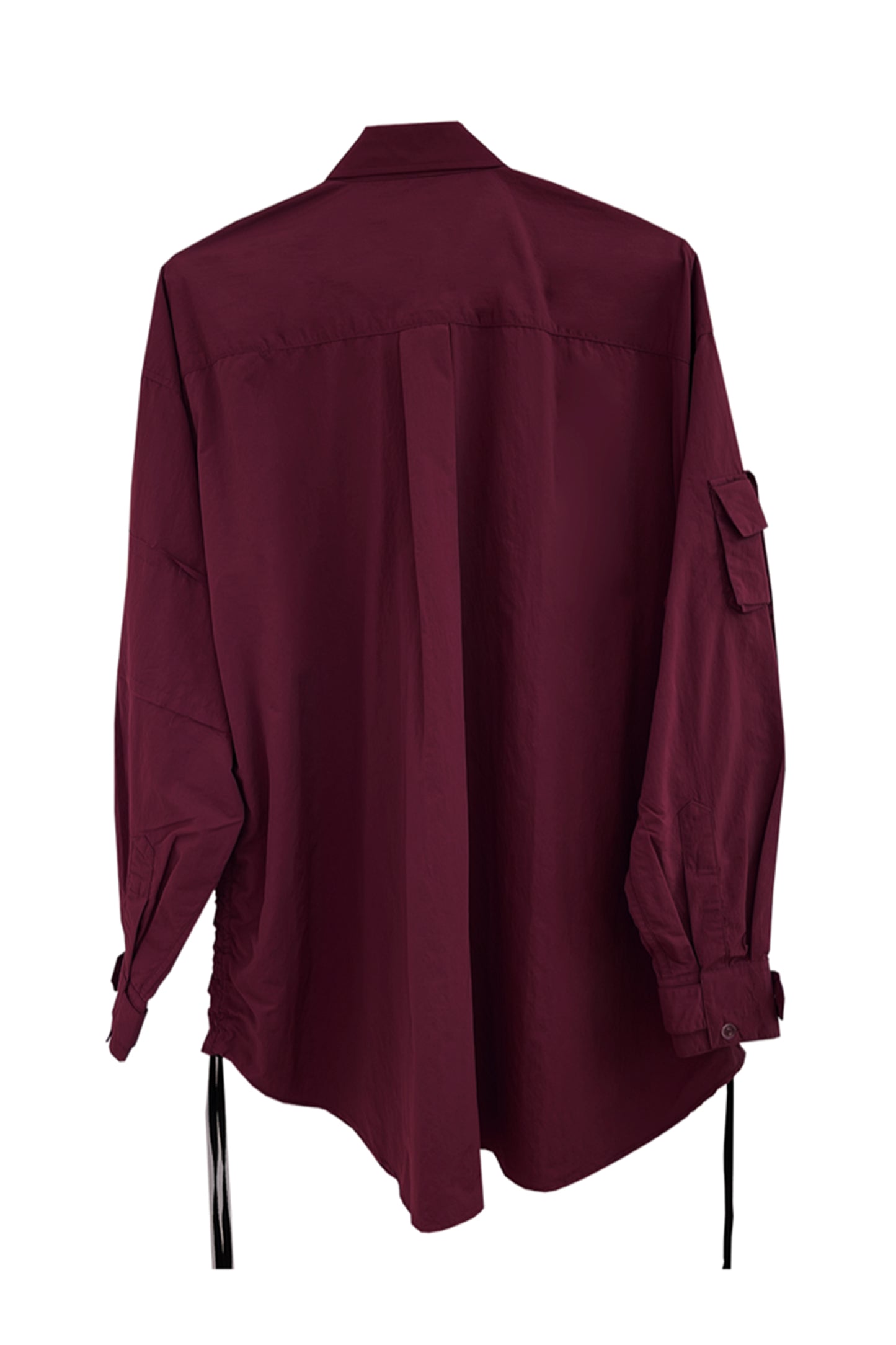 Burgundy Shirt - Oversized