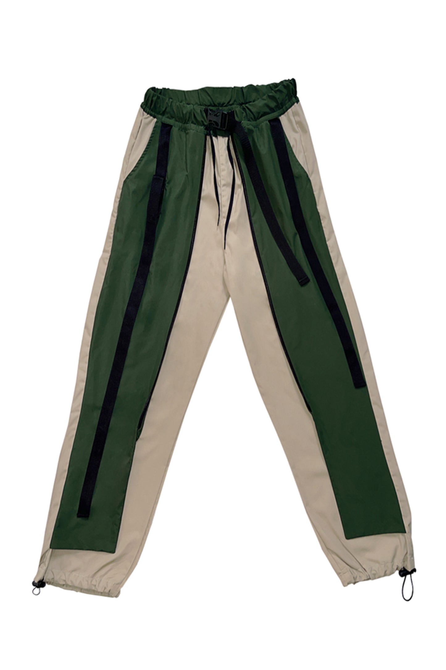 Hunter Green & Khaki Cargo Pants