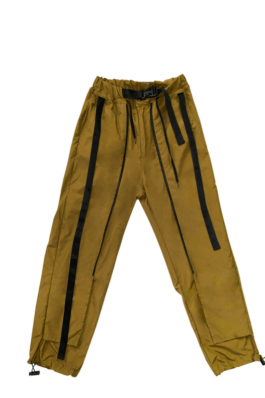 Crispy Gold Cargo Pants